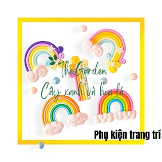 Phụ kiện trang trí tiểu cảnh Cầu Vồng