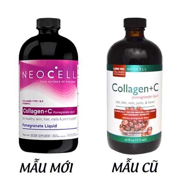 Collagen nước lựu Neocell Collagen + C Pomegranate Liquid 437ml