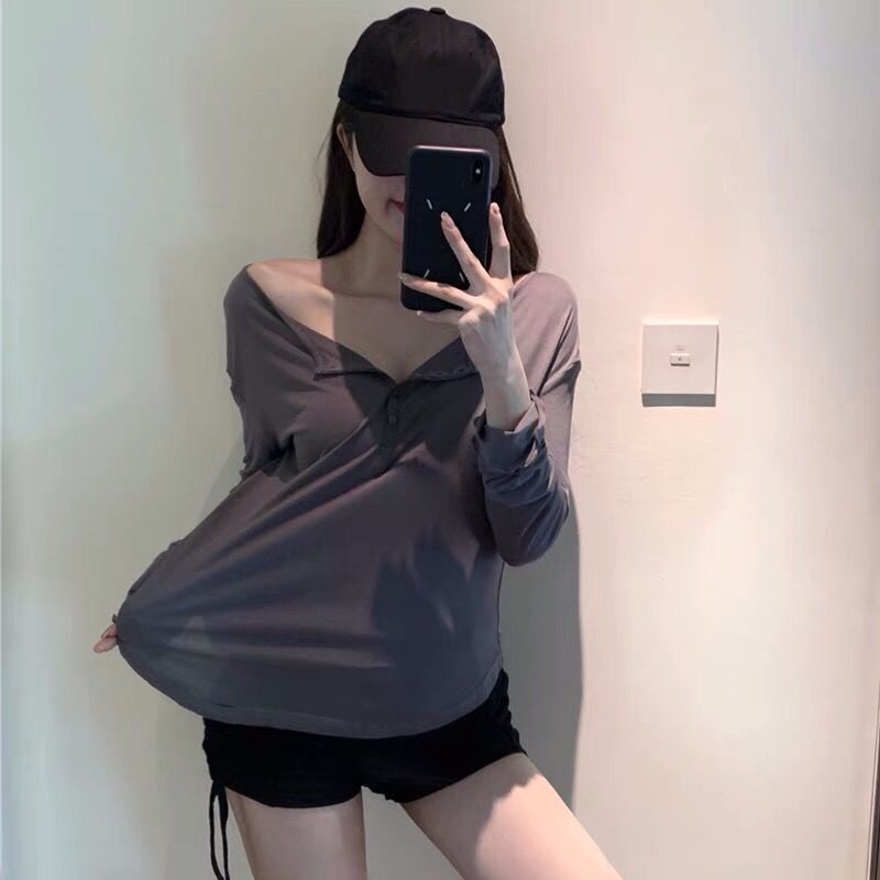 Áo thun COZOK tay dài chống nắng thiết kế độc đáo thời trang