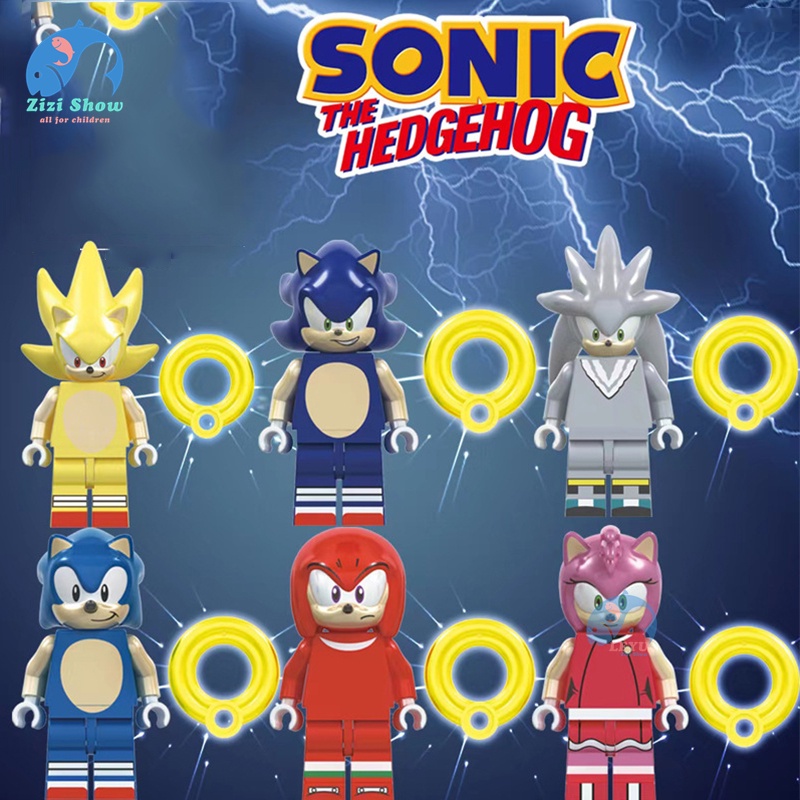 Bộ Đồ Chơi Xếp Hình Nhím Sonic Sáng Tạo