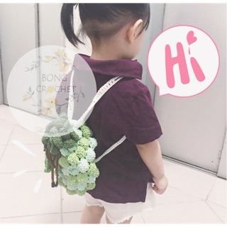 Balo trái cây len xinh cho bé đi chơi 🍑🍑🍑