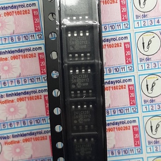 Linh kiện điện tử eeprom 24lc128-i/sn sop-8