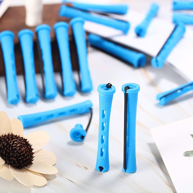 Set 60 Lô Uốn Tóc Gợn Sóng Lạnh Tiện Dụng Cho Salon Làm Tóc Tại Nhà