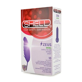Bao cao su shell zeus natural hộp 10 chiếc
