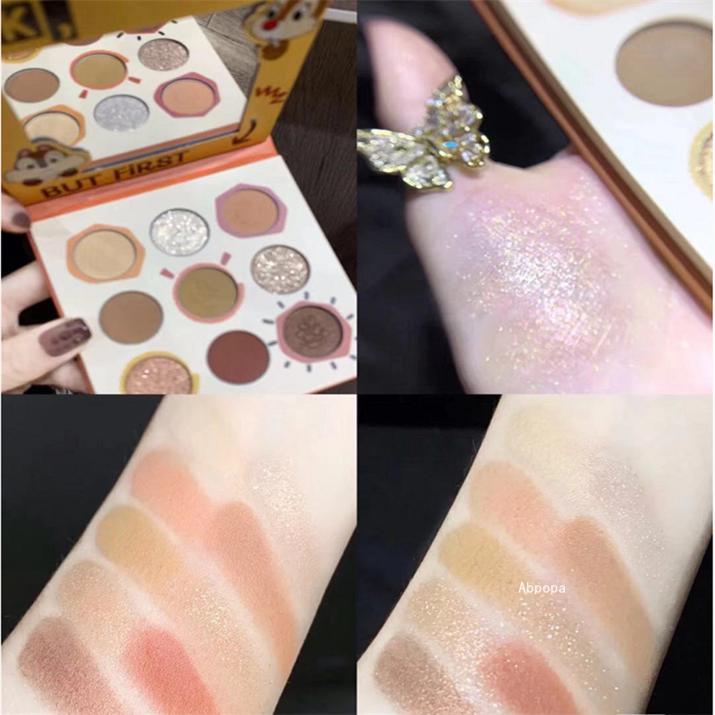 [Hàng mới về] Bảng phấn mắt Leaduu 9 màu sắc tông lì và ánh nhũ lấp lánh chống thấm nước | BigBuy360 - bigbuy360.vn