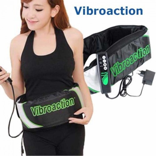 Giảm mỡ bụng - Đai massage rung giảm mỡ bụng cao cấp VibroAction