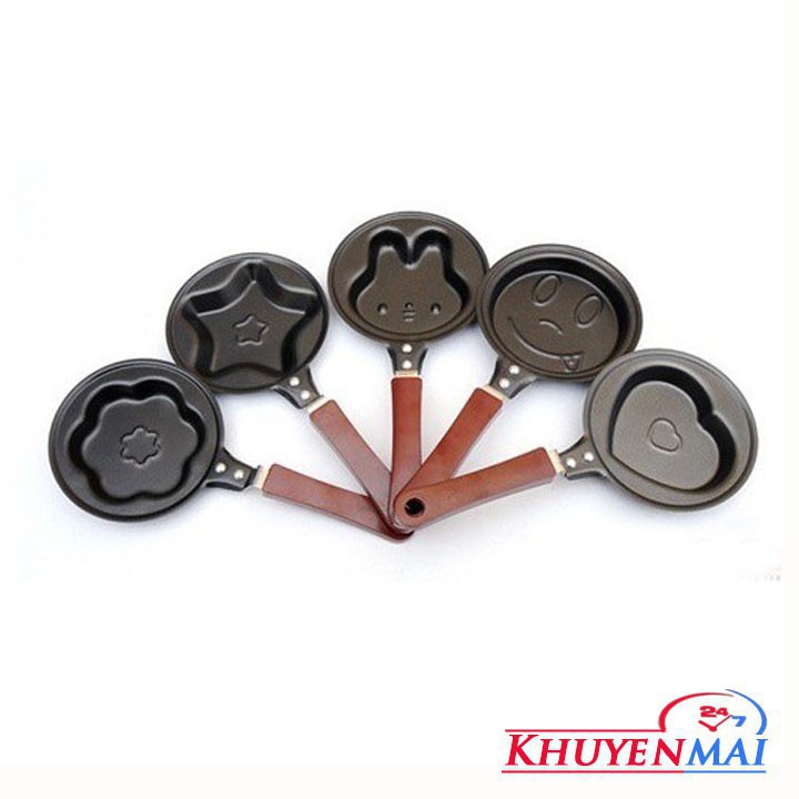 Chảo mini chiên trứng tạo hình