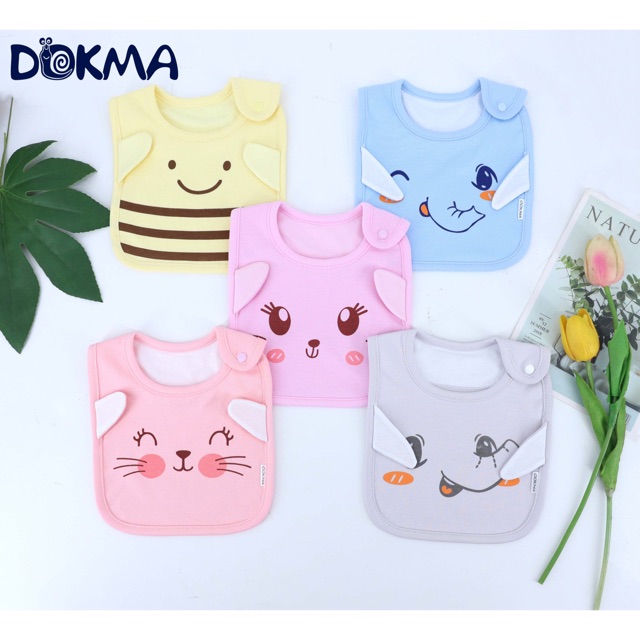 Yếm cotton dokma sơ sinh