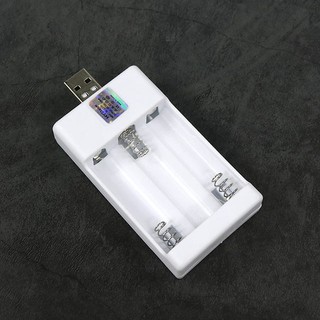 Sạc Pin Tiểu AA AAA USB 3 pin