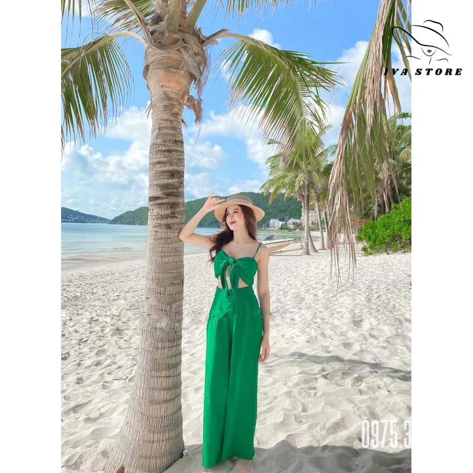 Set Đi Biển, Set Đồ Đi Biển Rực Rỡ Sexy S7, Quyến Rũ Chất Đũi Xước QC Cao Cấp, Item Không Thể Thiếu Mùa Hè 2021 | BigBuy360 - bigbuy360.vn