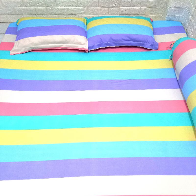 BỘ DRAP THUN HÀN QUỐC PASTEL 4 MÓN