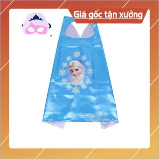 (Halloween) [Hàng Chính hãng] Áo choàng siêu nhân kèm mặt nạ