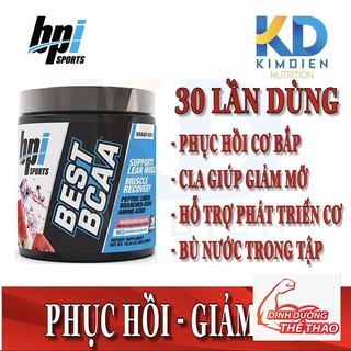 Dinh dưỡng chống dị hóa cơ bắp BPI Sports Best BCAA 30 vón 50-70%