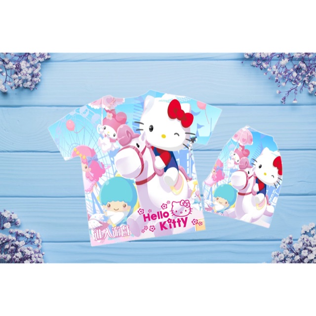 Đồ bộ in 3D hình hello kitty