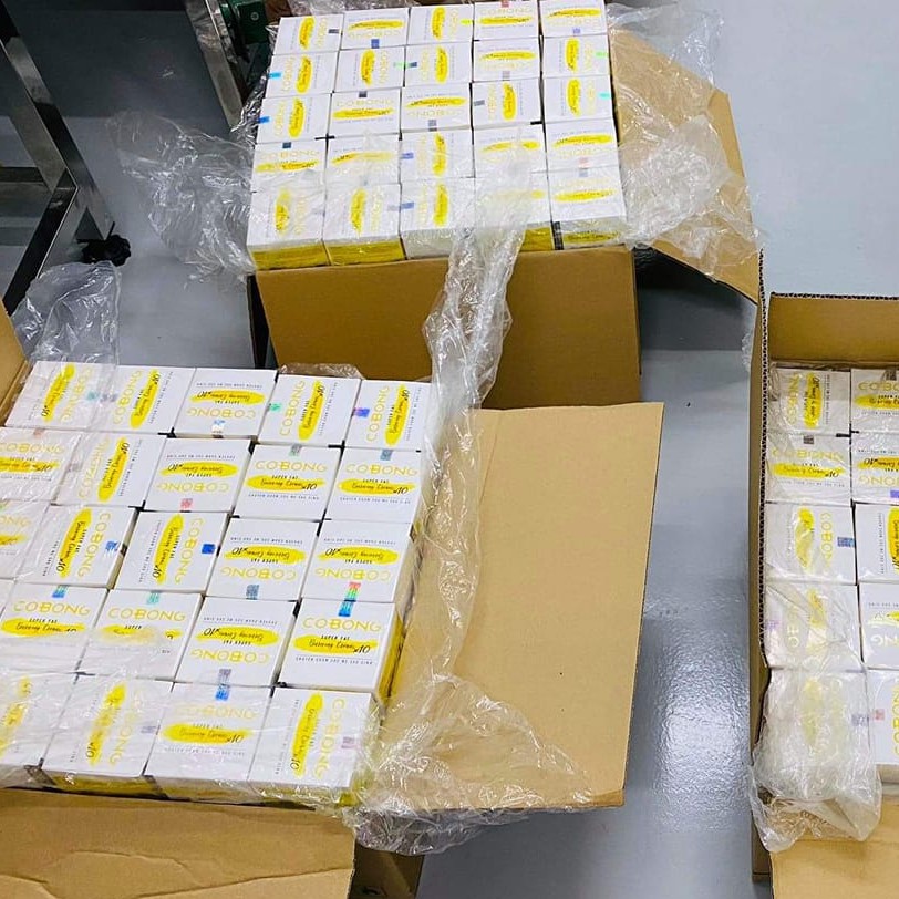 Combo 2 Kem tan mỡ Cô Bông tặng kèm gen nịt bụng và thước dây