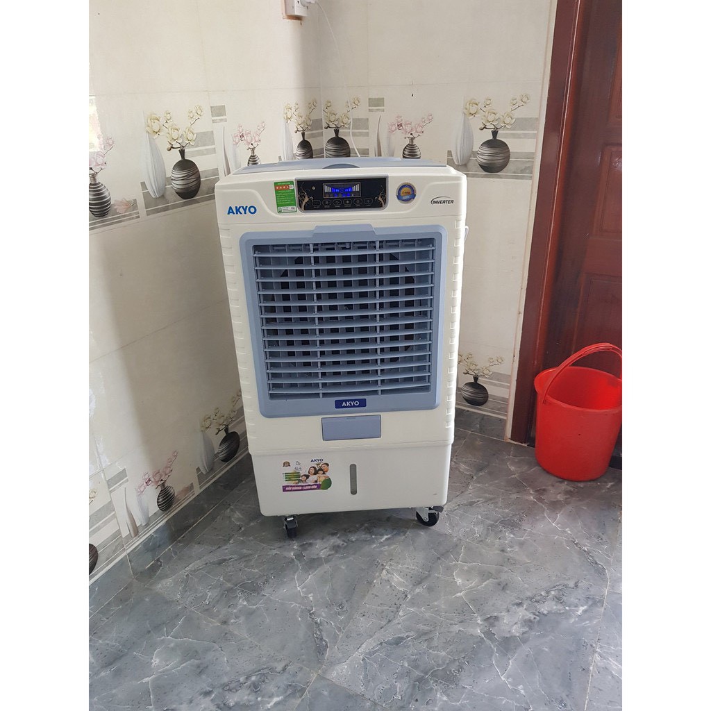 Quạt điều hòa không khí AKYO Inverter AK8000 8.000m3/h 155W tặng kèm 2 đá khô bảo hành 24 tháng