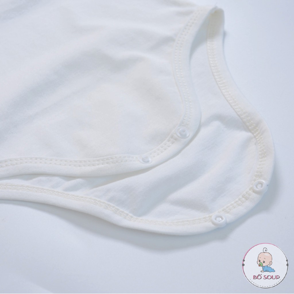 [Mã SKAMFM224 giảm 10% đơn 150K] Áo Trẻ Em Sơ Sinh Bodysuit, Cộc Tay, Chất Liệu Cotton Hữu Cơ