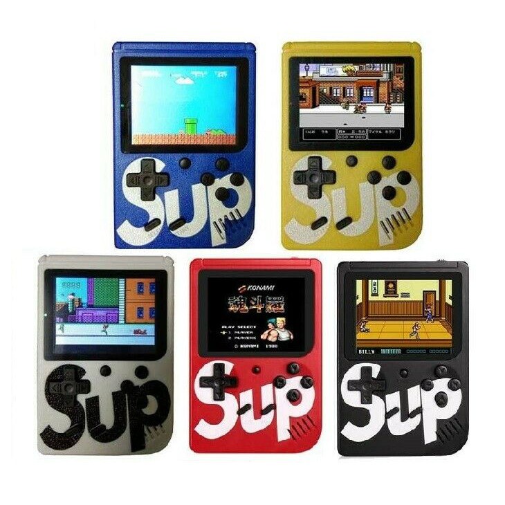 ◇▣Bộ máy chơi game cầm tay SUP FC màn hình 3 Inch tích hợp sẵn 400 trò
