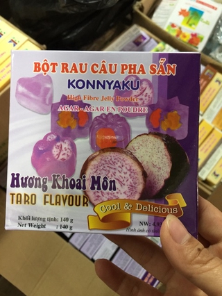 Bột rau câu pha sẵn đủ loại
