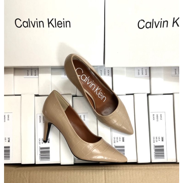 Giày cao gót CalvinKlein xuất dư