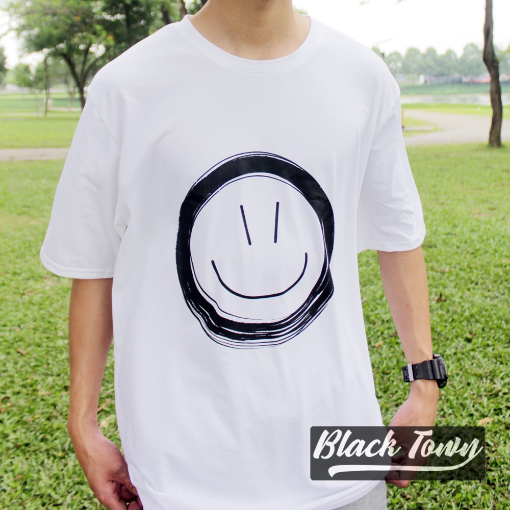 Áo nỉ nam nữ form rộng hình in  mặt cười to độc đáo  unisex form rộng oversize streetwear AMZ2 | BigBuy360 - bigbuy360.vn