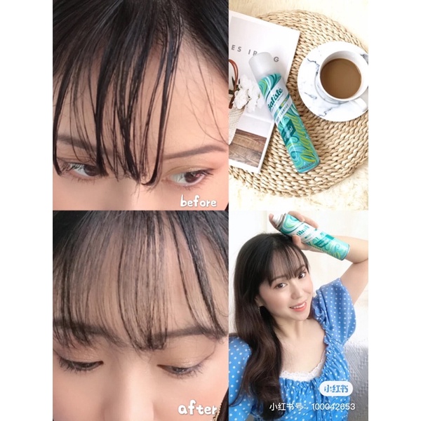 Dầu Gội Khô Batiste  Dry Shampoo