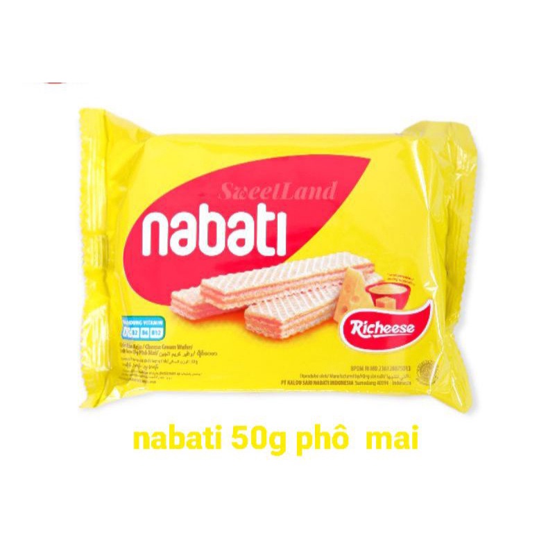 Bánh NABATI phô mai gói 50g