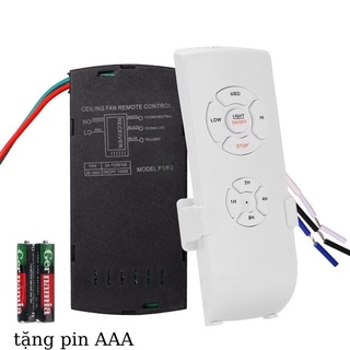 Bộ điều khiển quạt trần đèn từ xa 220VAC công tắc điều khiển quạt trần, mạch điều khiển quạt từ xa cho quạt trầm đèn