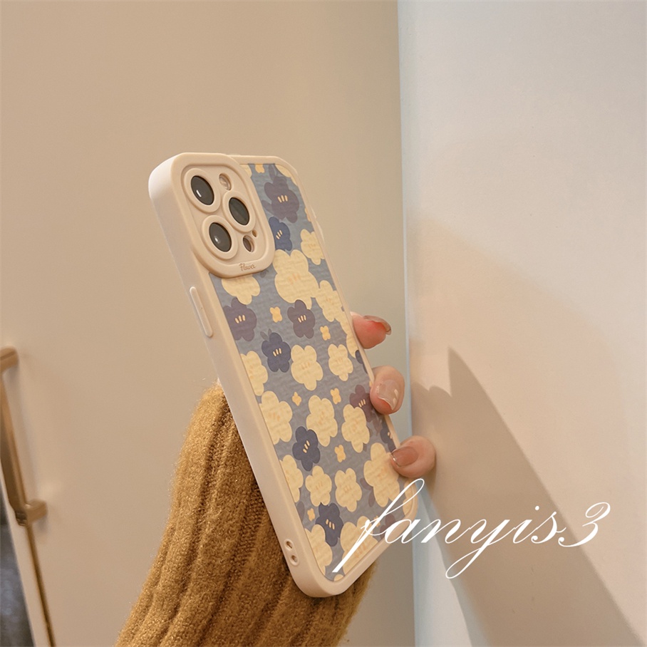 Ốp Điện Thoại Dẻo Trong Suốt Họa Tiết Hoa Xinh Xắn Cho For iPhone 13 12 11 Pro Max X XR Xs Max 7 8 Plus SE 2020