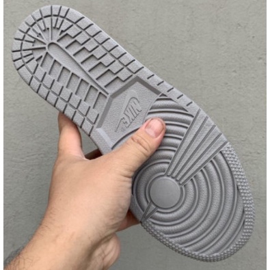 Giày Jordan Cao Cổ Màu Xám , Giày Sneaker Jodan Xám Full Box Bill