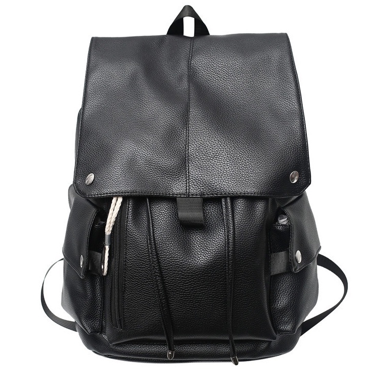 Balo Da PU Đi Học Cỡ Lớn, Balo Nam Và Nữ Phong Cách Thời Trang Cao Cấp LUXYL 2022 BL015