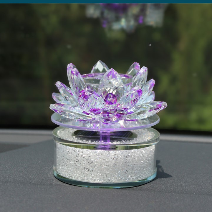 TINH DẦU NƯỚC HOA HÌNH ĐÀI SEN TRANG TRÍ TAPLO XE Ô TÔ