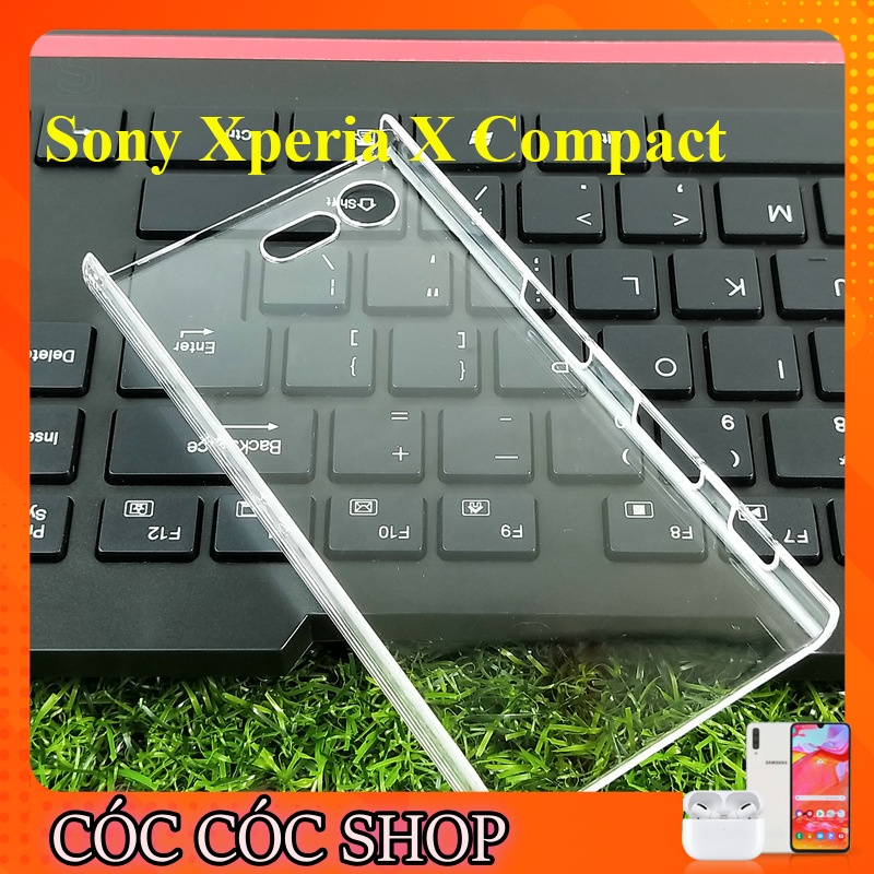Ốp lưng Sony X compact/ XZ1 compact/ XZ2 compact nhựa CỨNG TRONG SUỐT