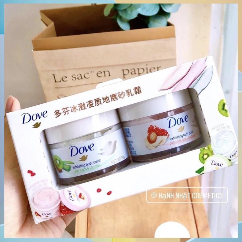 Tẩy da chết body DOVE giúp da mịn màng chiết xuất từ thiên nhiên hũ 50g [ Hàng Chính Hãng ] | BigBuy360 - bigbuy360.vn