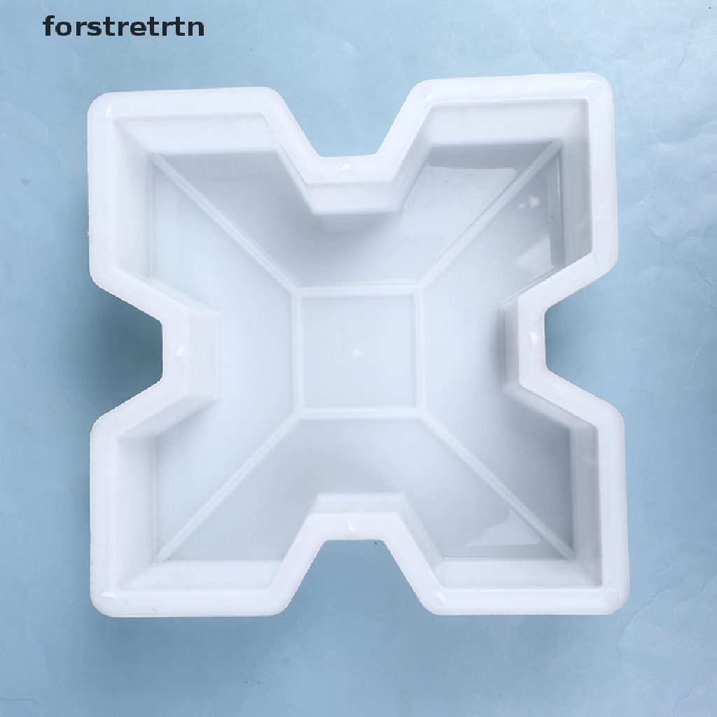 Khuôn Nhựa Làm Gạch Lát Sân Vườn Nhiều Hình Dạng DIY