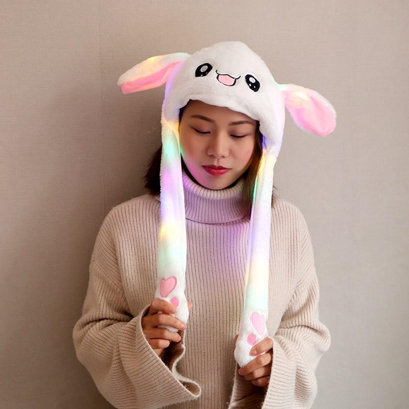 Mũ Tai Thỏ Có Đèn Led