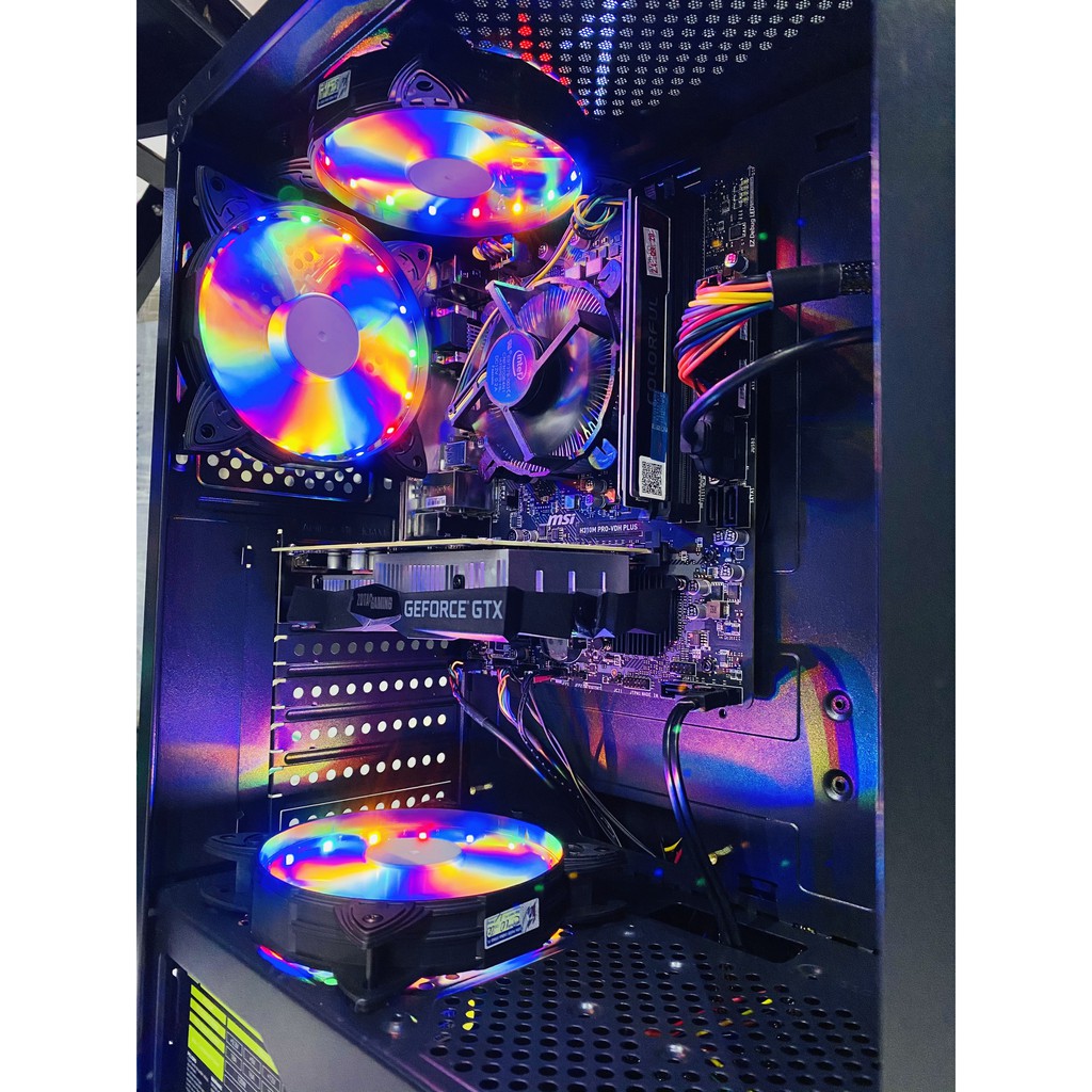 Thùng PC THẾ HỆ 10 NEW ( H510 - I3 10105F - RAM 8G - SSD 240G - GTX1650 - PSU 500W ) | BigBuy360 - bigbuy360.vn