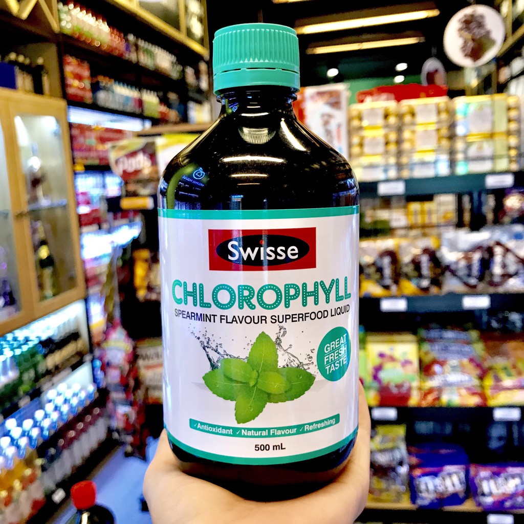 Nước diệp lục Swisse Chlorophyll 500ml | Thế Giới Skin Care