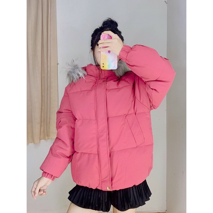 Áo Khoác Phao Nữ Nón Rộng Siêu Ấm [ 100% HÌNH THẬT SP ] - ĐĂNG QUANG FASHION
