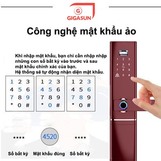 Khóa cửa thông minh Gigasun D07R