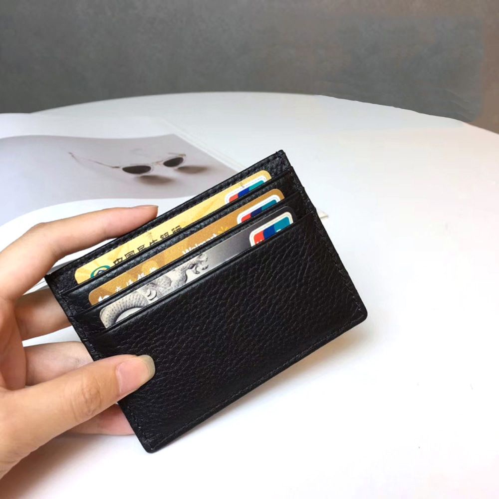 Ví Đựng Thẻ / Tiền Mini Nhiều Màu Chất Lượng Cao Cho Nam