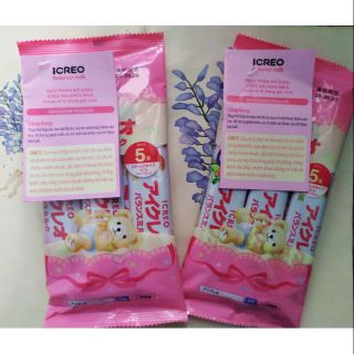 Sữa Glico Icreo Số 0 Túi 5 Thanh 12,7g