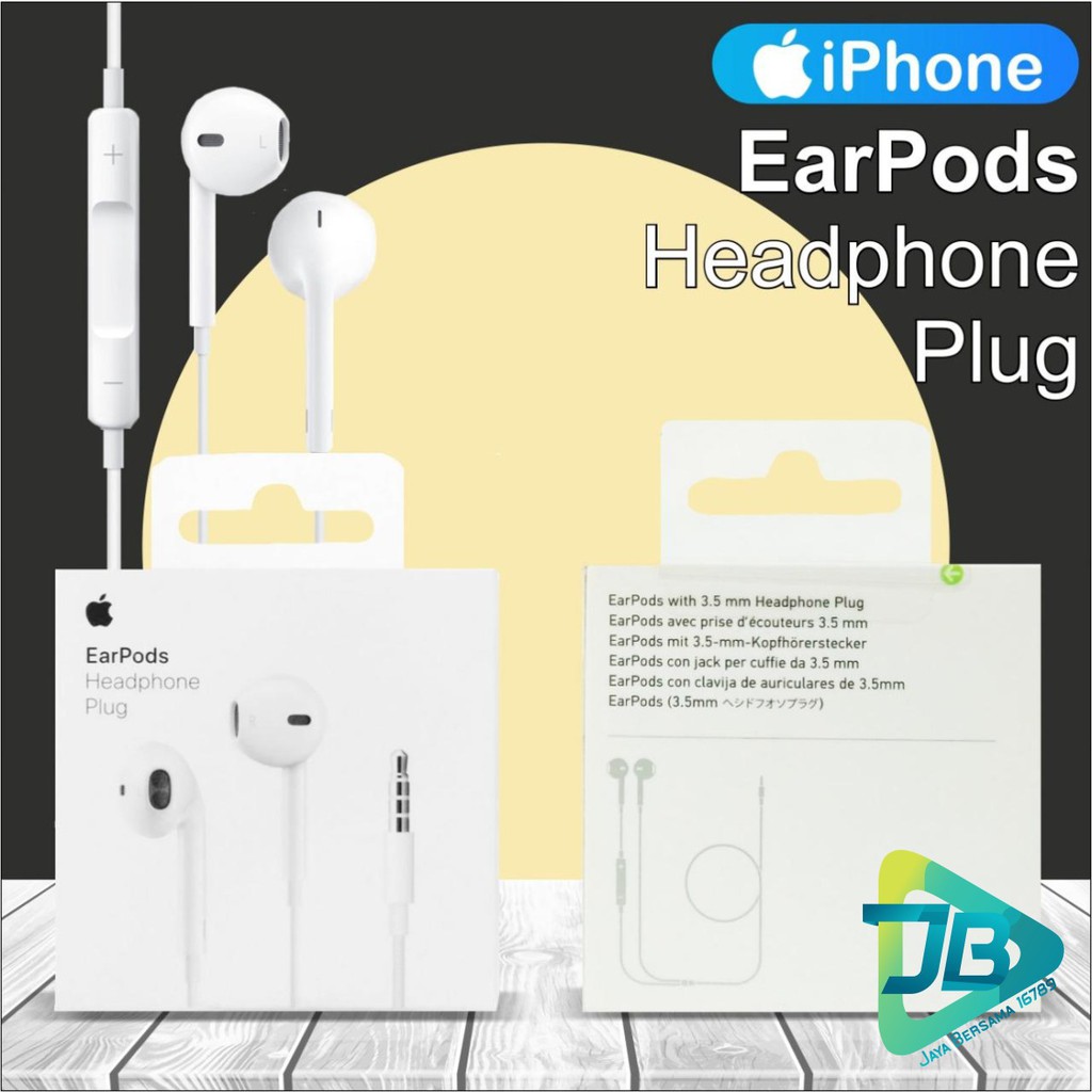 Tai Nghe Jack 3.5mm Jb4236 Cho Iphone 5g 5s 6g 6s 6 + 6s + | BigBuy360 - bigbuy360.vn