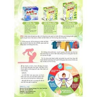 Bột giặt cao cấp AHA bio 1kg (KM)