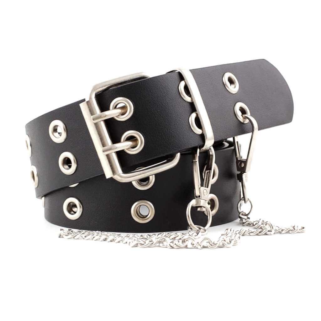 Thắt Lưng Giả Da Phong Cách Punk