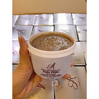 Tẩy tế bào chết cafe chồn