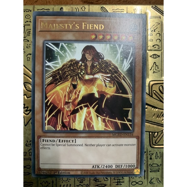 bài yugioh: majesty’s fiend