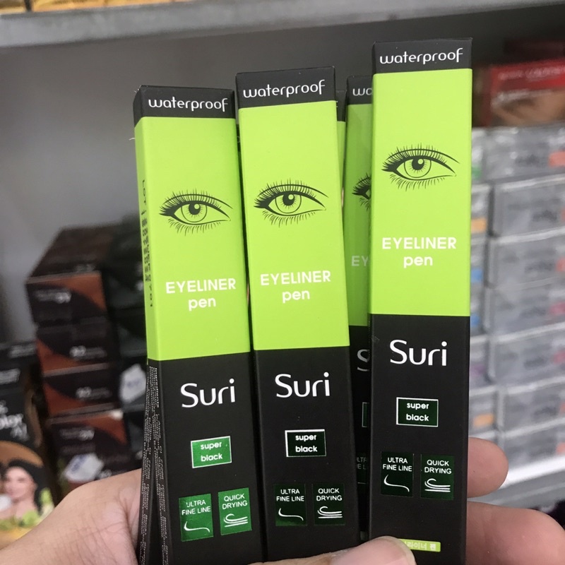 Bút Kẻ Mí Mắt Không Trôi Suri Waterproof Eyeliner pen