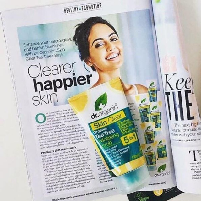 Tẩy da chết Dr Organic
