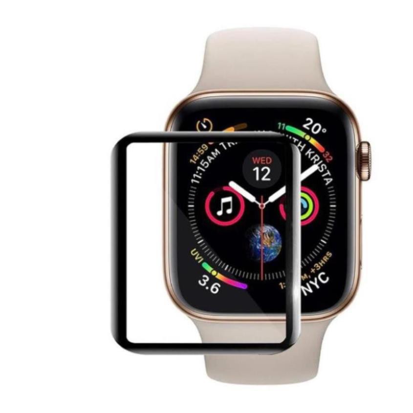 Kính cường lực 3D dán bảo vệ màn hình đồng hồ thông minh Apple iWatch 38mm 42mm